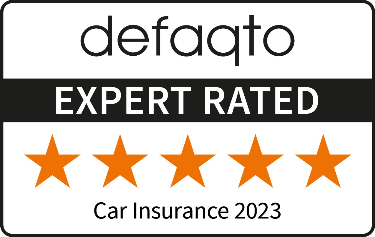 defaqto expert rated 5 star rating car insurance 2023